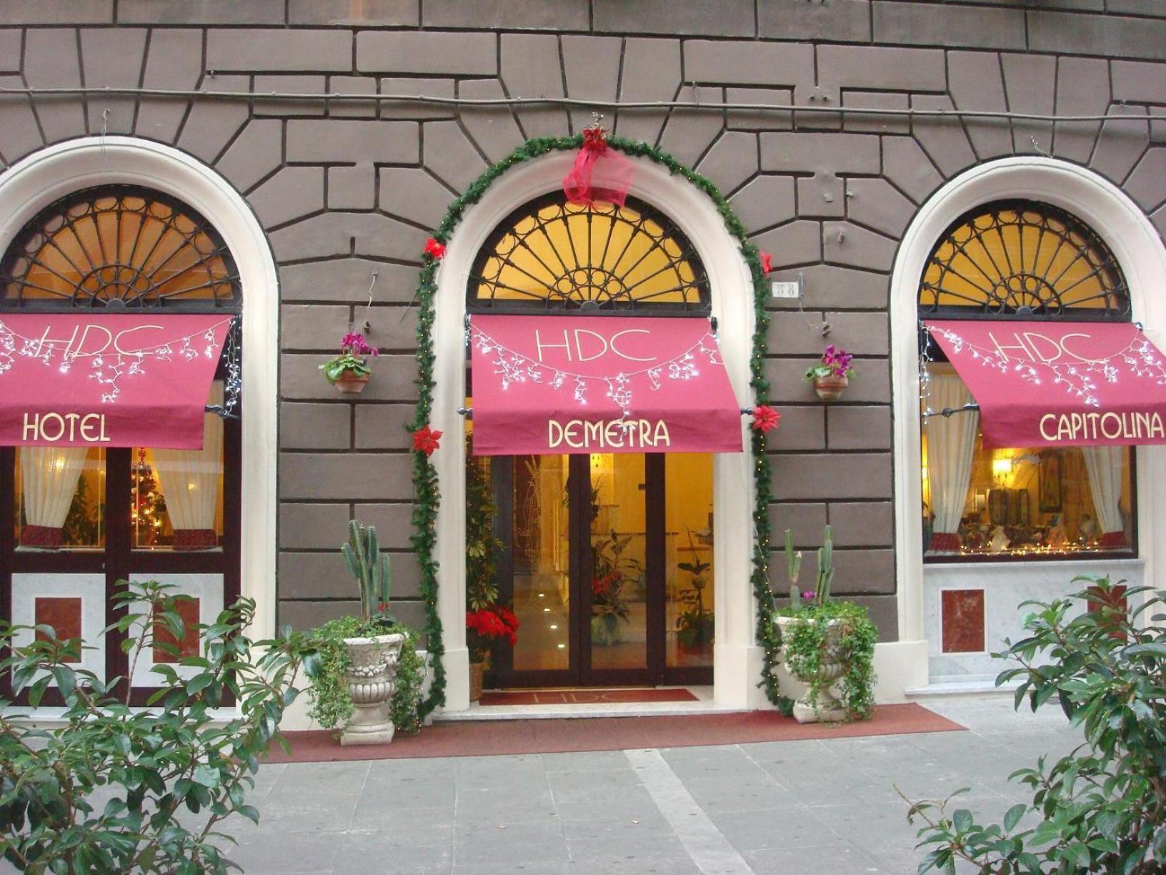 德米特拉凯皮托里纳酒店 罗马 外观 照片